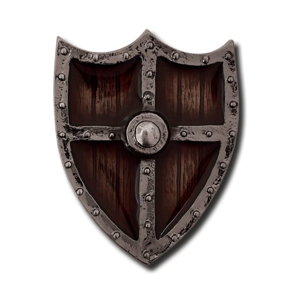 💚 2 for $20 💚 Nerd Block - Shield Gamer Pin - Picture 2 of 4